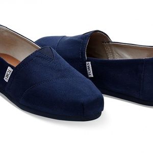 Navy blue Toms